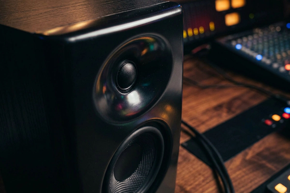 Glass-Fibre Woofer & Silk-Dome Tweeter